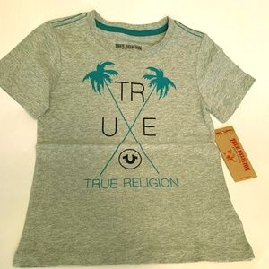 NEW True Religion World Tour Short Sleeve Tee 4-5